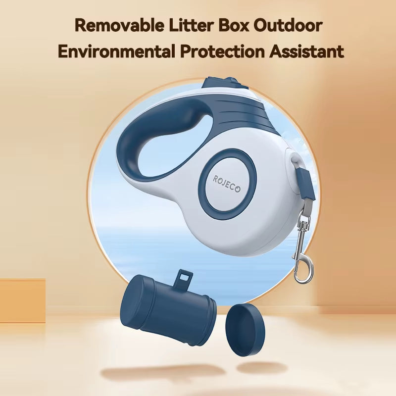 Automatic Retractable Dog Leash with 3M/5M Extendable Rope for Outdoor Use - Perfect for Small Dogs and Cats