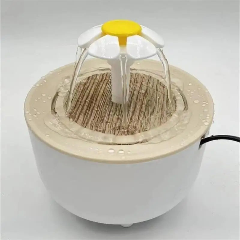 Automatic Pet Water Fountain with USB Electric Filter - 1200ml Silent Cat Drinking Bowl and Recirculating Water Dispenser
