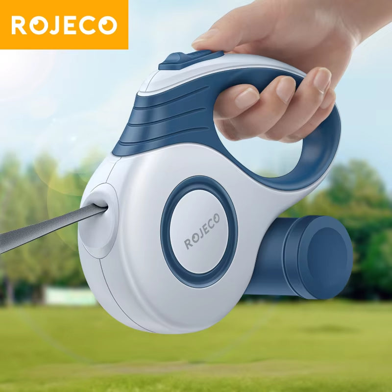 Automatic Retractable Dog Leash with 3M/5M Extendable Rope for Outdoor Use - Perfect for Small Dogs and Cats