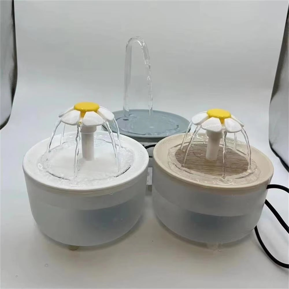 Automatic Pet Water Fountain with USB Electric Filter - 1200ml Silent Cat Drinking Bowl and Recirculating Water Dispenser